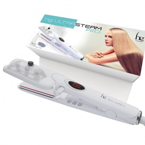 ✓ Piastra professionale a vapore HG New Ultrasteam